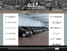 Tablet Screenshot of cif-srl.com